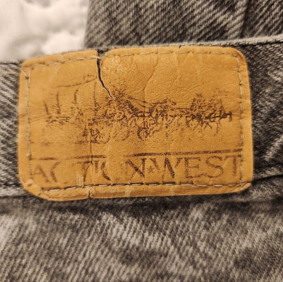 80's Action West Acid Wash Jeans 9/10 - Picture 10 of 16